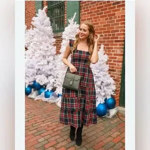 white christmas dresses The Pig Critter | Penelope Nap Dress Piggy Red Tulle | 100% Polyester